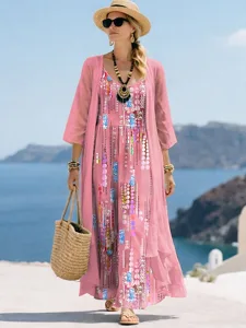 damen-kleid-set-a-linie-kleid-urlaub-las-rosa-4