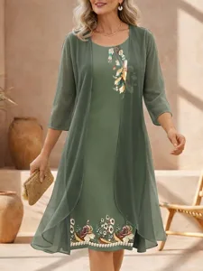 damen-kleid-set-shiftkleid-sommerkleid-e-grun-1