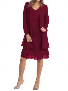 damen-knielanges-kleid-freizeitkleid-kle-wein-3