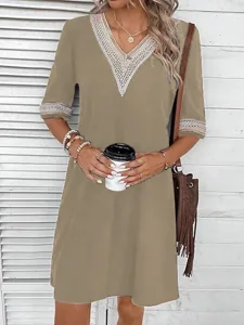 damen-knielanges-kleid-weies-kleid-freiz-braun-3