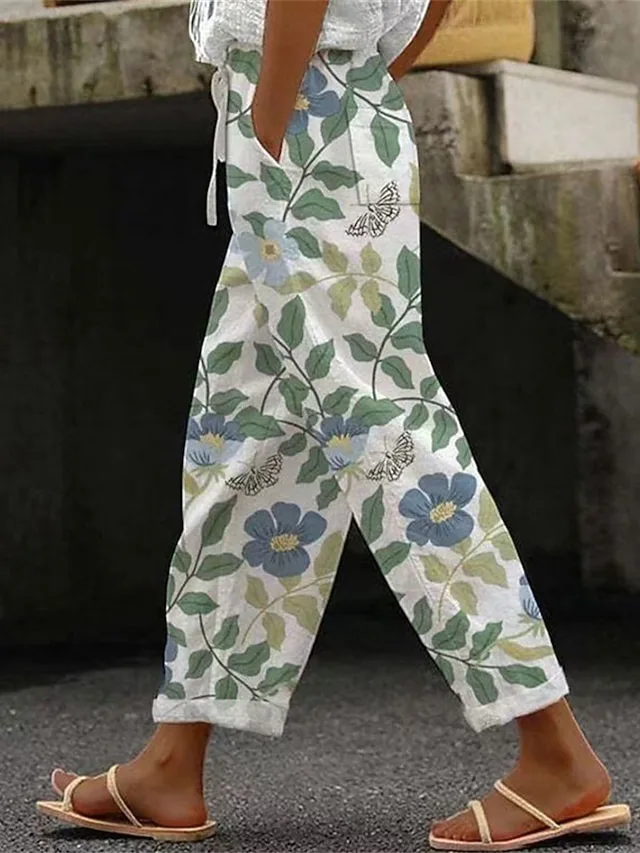 damen-kunstbaumwollleinen-abgeschnittene-grun-4