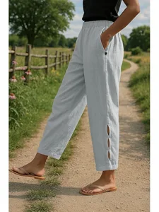 damen-kunstbaumwollleinen-basic-volle-la-grau-5