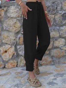 damen-kunstbaumwollleinen-chinos-haremsh-schwarz-7