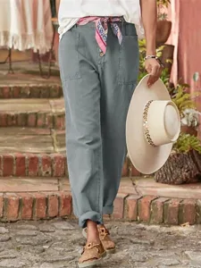 damen-kunstbaumwollleinen-chinos-mode-st-grau-5