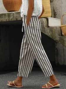 damen-kunstbaumwollleinen-hosen-hose-all-grau-1