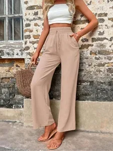 damen-kunstbaumwollleinen-hosen-hose-pal-khaki-1