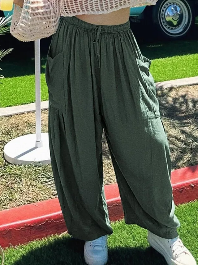 damen-kunstbaumwollleinen-stoffhosen-mod-default-11