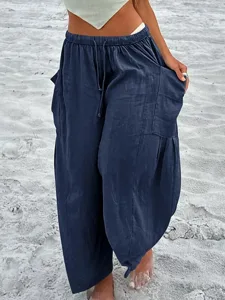 damen-kunstbaumwollleinen-stoffhosen-mod-default-15