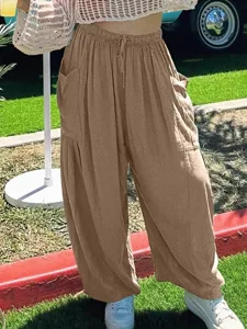 damen-kunstbaumwollleinen-stoffhosen-mod-default-9