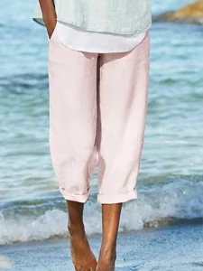 damen-kunstbaumwollleinen-stoffhosen-str-rosa-5