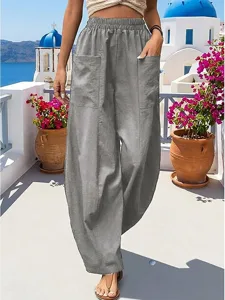 damen-kunstbaumwollleinen-tapered-hose-h-grau-1