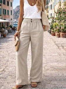 damen-kunstbaumwollleinen-weites-bein-ch-aprikose-1