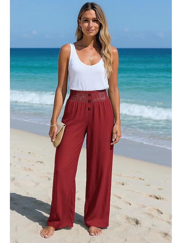 damen-kunstbaumwollleinen-weites-bein-ko-wein-7