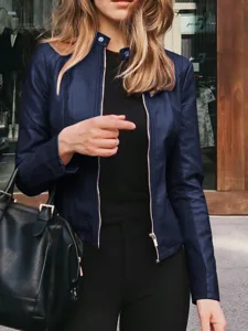 damen-kunstlederjacke-freizeitjacke-bequ-marineblau-7