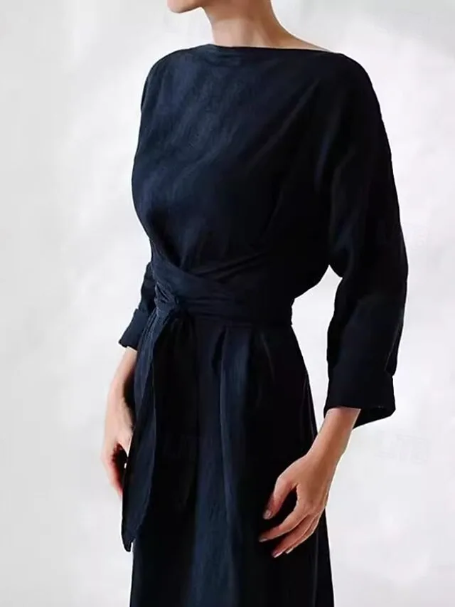 damen-langes-kleid-maxikleid-baumwoll-le-dunkelblau-6