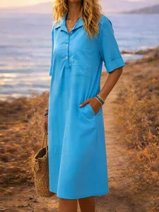 damen-langes-kleid-maxikleid-baumwoll-mi-blau-2
