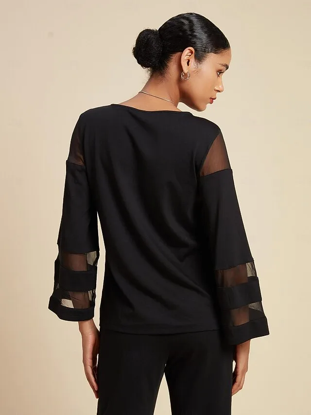 damen-lassiger-stil-chiffon-modal-einfar-default-2