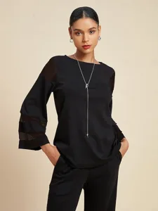 damen-lassiger-stil-chiffon-modal-einfar-default-4