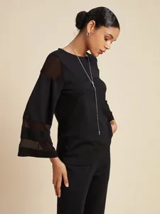 damen-lassiger-stil-chiffon-modal-einfar-default-5