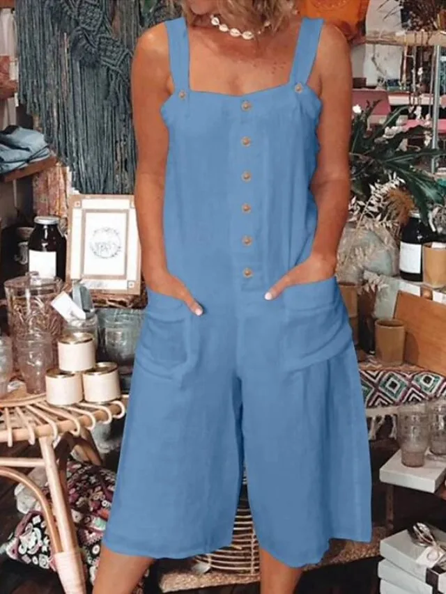 damen-latzhose-lassig-einfarbig-armellos-blau-6