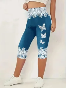 damen-leggings-capri-hosen-3d-druck-urla-blau-9