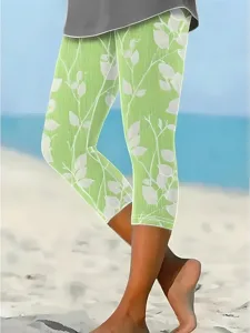 damen-leggings-capri-hosen-3d-druck-urla-grun-4