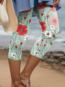 damen-leggings-capri-hosen-hohe-elastizi-grun-13