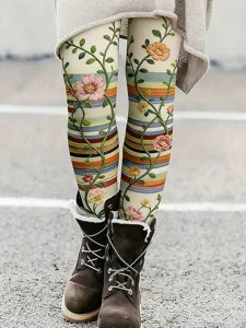 Fleece gefütterte Leggings