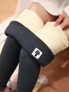 damen-leggings-mit-fleecefutter-fleeceho-grau-23