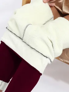 damen-leggings-mit-fleecefutter-fleeceho-weinrot-27