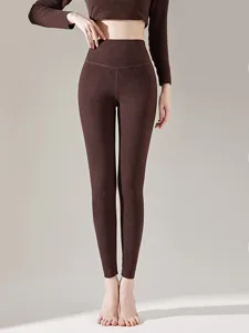 damen-leggings-mode-basic-lassig-volle-l-dunkelkaffee-5