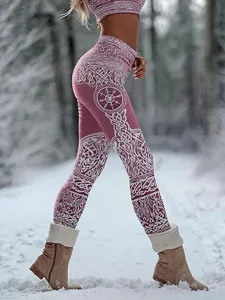 damen-leggings-urlaub-vintage-ethno-stil-rosa-3