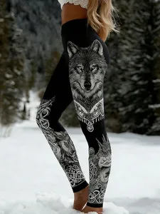 damen-leggings-urlaub-vintage-ethno-stil-schwarz-3