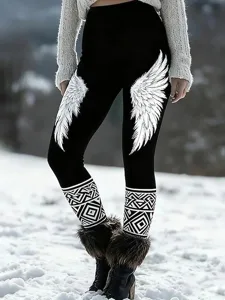 damen-leggings-urlaub-vintage-ethno-stil-schwarz-4