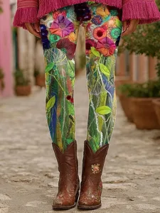 damen-leggings-urlaub-vintage-mode-knoch-grun-3