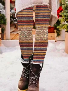 damen-leggings-urlaub-vintage-mode-volle-orange-6