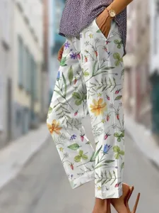 damen-leinenahnliche-baggy-hosen-chinos-hellgrun-1