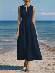 damen-leinenahnliche-kunstbaumwoll-leine-marineblau-6