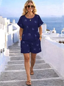 damen-leinenahnliches-faux-baumwoll-lein-blau-8