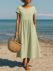 damen-leinenahnliches-faux-baumwoll-lein-hellgrun-5