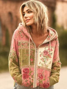 damen-leinenahnliches-faux-baumwoll-lein-rosa-5