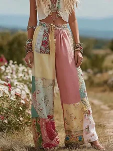 damen-leinenartige-boho-weite-beine-chin-hellrosa-2