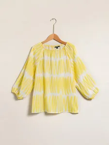 damen-linien-wellen-alltagstauglich-puff-gelb-1