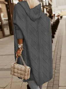 damen-mantel-bequem-tasche-lassig-einfar-grau-5