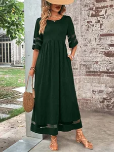 damen-maxikleid-a-linie-kleid-sommerklei-grun-5