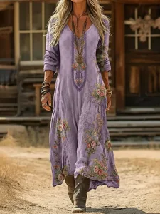 damen-maxikleid-boho-kleid-vintage-kleid-purpur-5