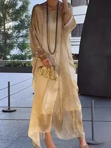 damen-maxikleid-cocktailkleid-chiffonkle-gelb-2