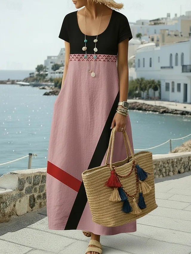 damen-maxikleid-freizeitkleid-vintage-ta-rosa-5