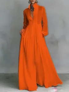 damen-maxikleid-hemdblusenkleid-weies-kl-orange-4