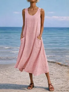 damen-maxikleid-shiftkleid-sommerkleid-l-rosa-7